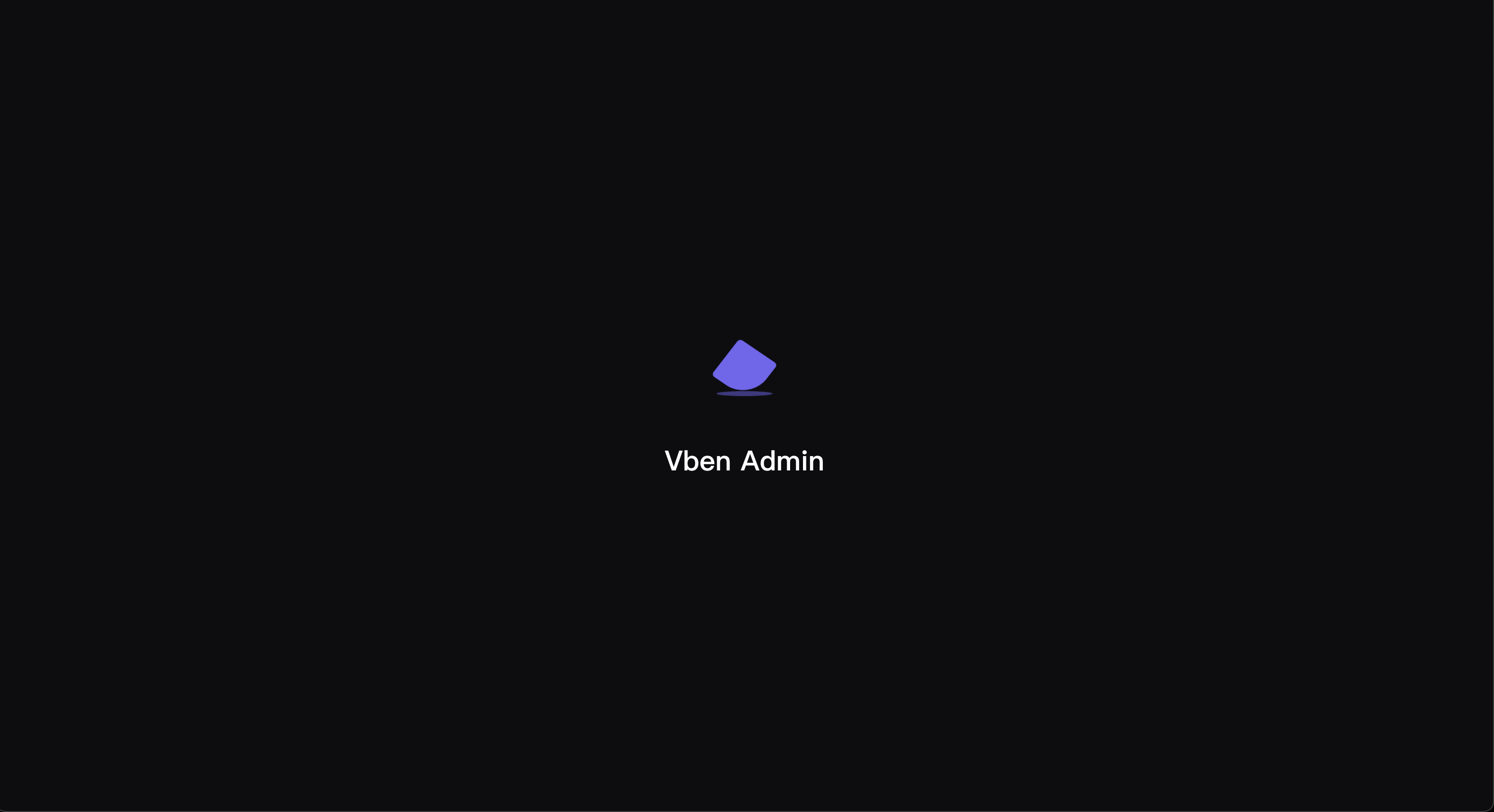 全局loading | Vben Admin